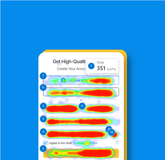 Graphic depicting a hexagonal cropped photo of an interior room design with grid lines along its borders.